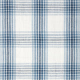 Kravet ROYAL PALM PLAID BOCA BLUE Fabric
