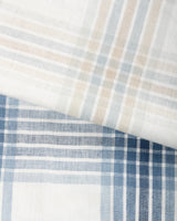 Kravet ROYAL PALM PLAID BOCA BLUE Fabric