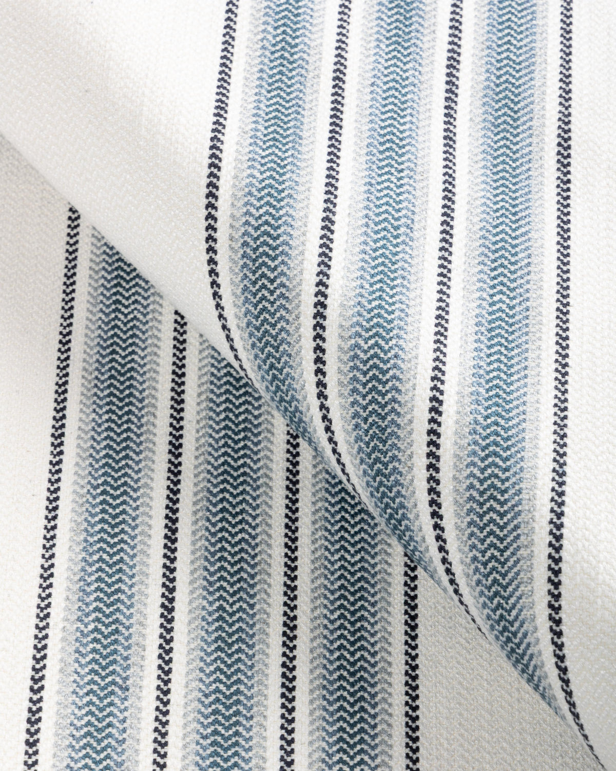 Kravet STUART STRIPE BOCA BLUE Upholstery Fabric