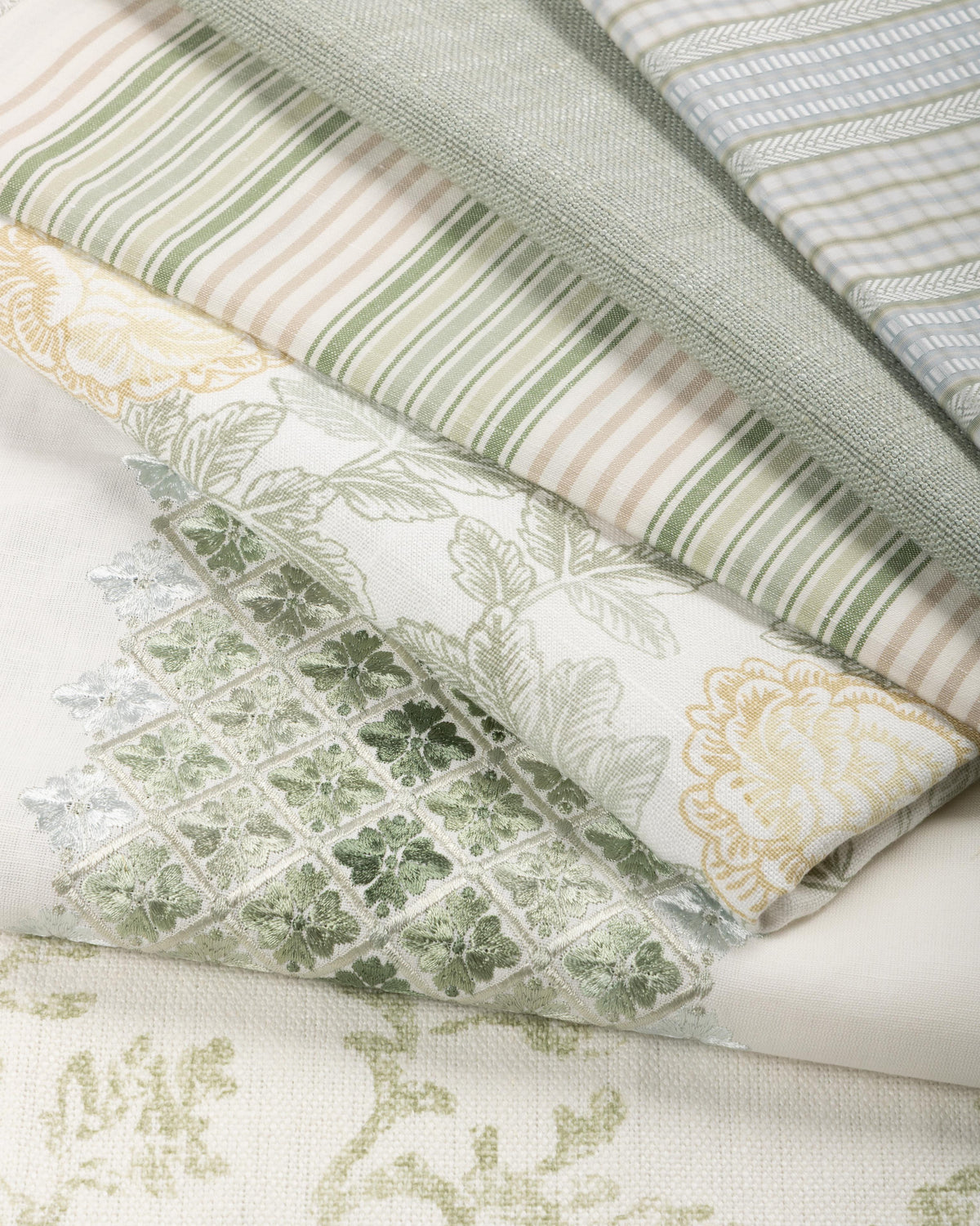 Kravet EUNICE VINE SURF GREEN Fabric