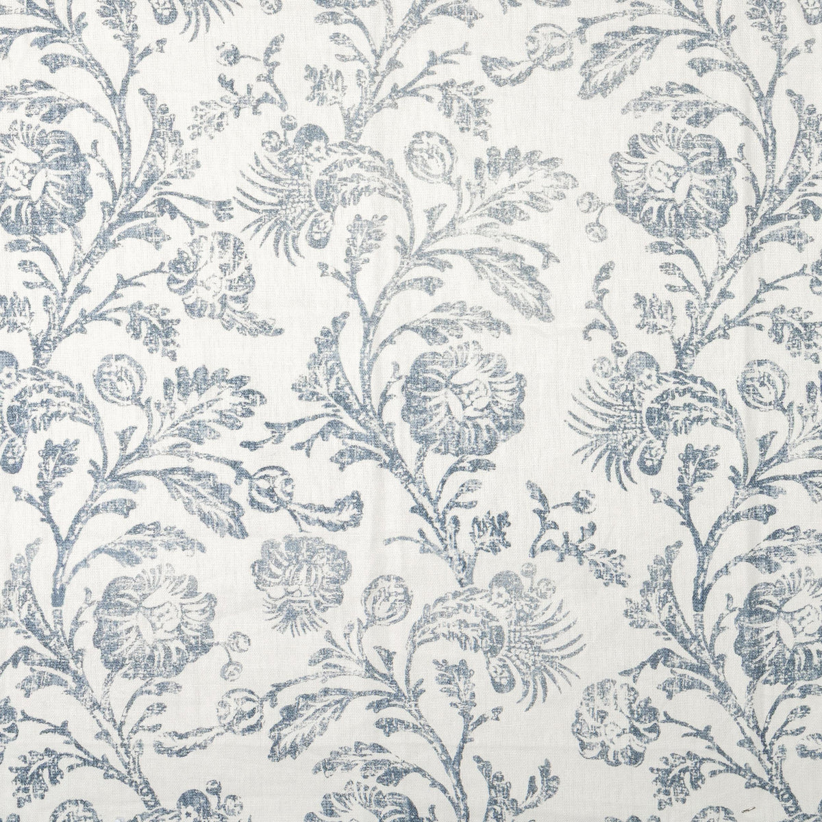 Kravet EUNICE VINE BOCA BLUE Fabric