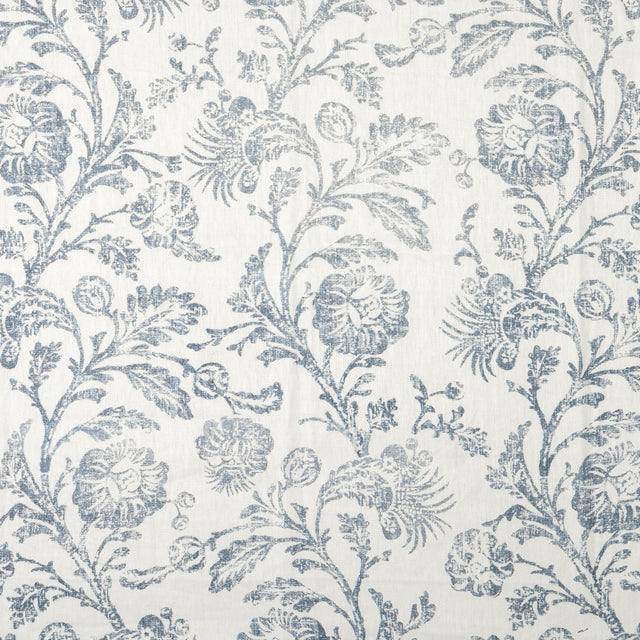 Kravet EUNICE VINE BOCA BLUE Fabric