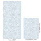 Kravet EUNICE VINE WP SEA MIST Wallpaper