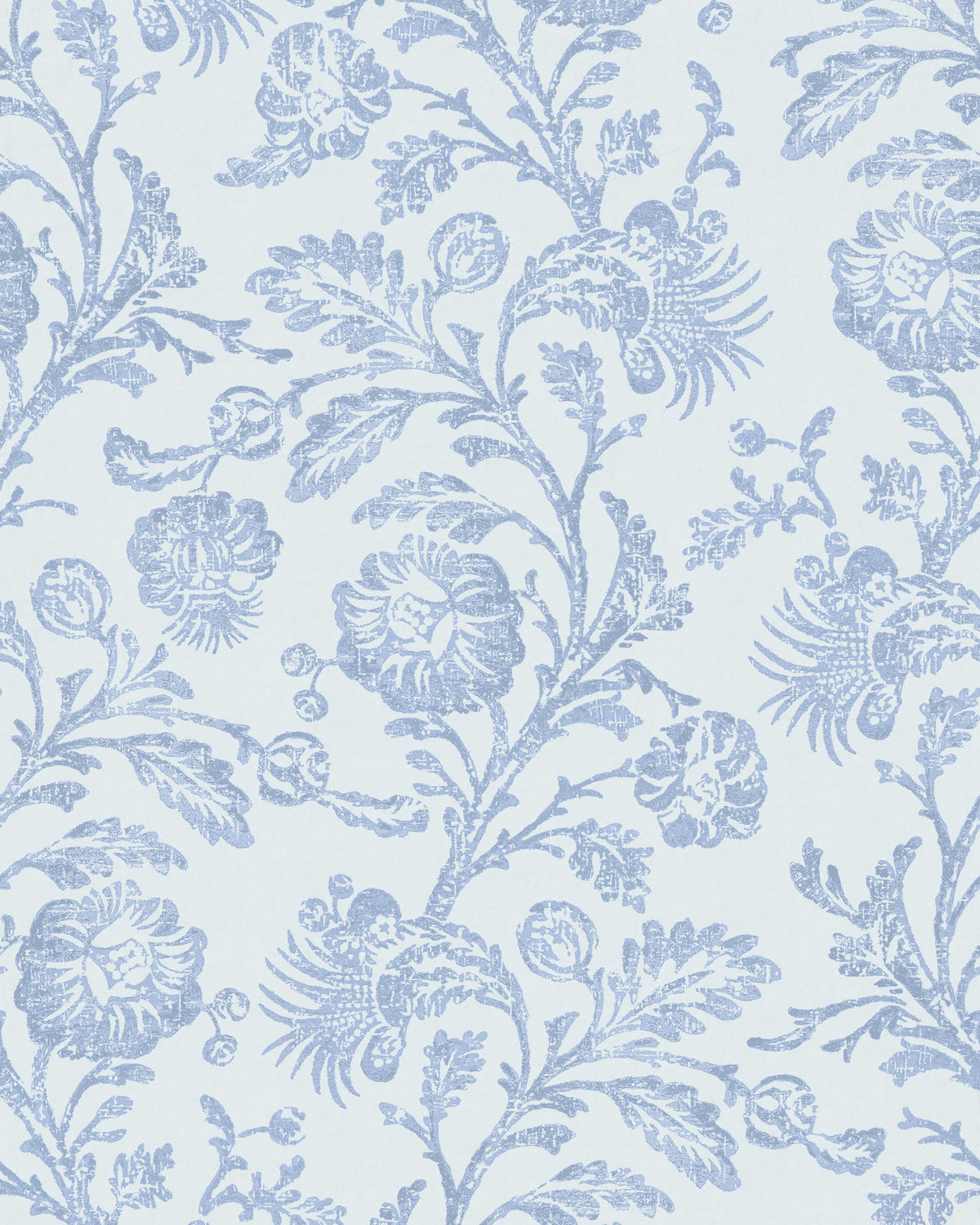 Kravet EUNICE VINE WP BLUE BAY Wallpaper