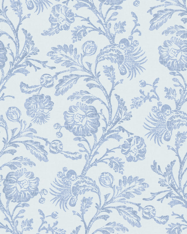 Kravet EUNICE VINE WP BLUE BAY Wallpaper
