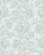 Kravet EUNICE VINE WP SURF GREEN Wallpaper
