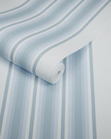 Kravet STUART STRIPE WP SEA MIST Wallpaper