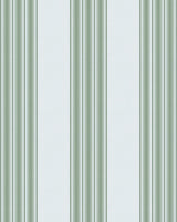 Kravet STUART STRIPE WP SURF GREEN Wallpaper
