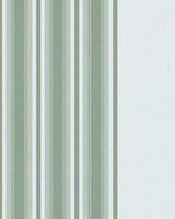 Kravet STUART STRIPE WP SURF GREEN Wallpaper