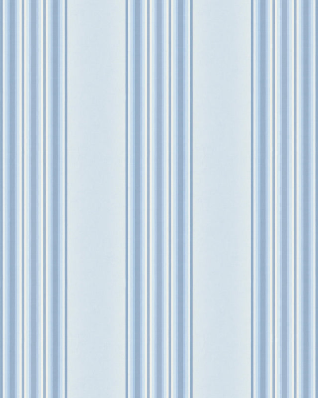 Kravet STUART STRIPE WP BLUE BAY Wallpaper