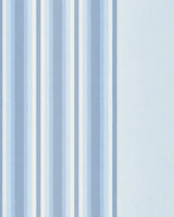 Kravet STUART STRIPE WP BLUE BAY Wallpaper
