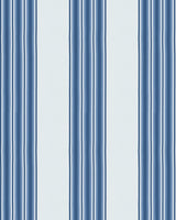 Kravet STUART STRIPE WP BOCA BLUE Wallpaper