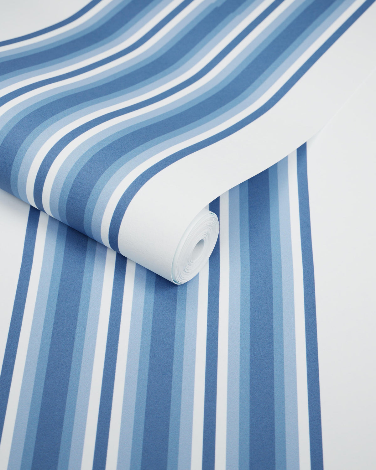 Kravet STUART STRIPE WP BOCA BLUE Wallpaper