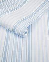 Kravet DOUGLAS STRIPE WP BLUE BAY Wallpaper
