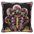 Schumacher Night 18" x 18" Le Coeur De La Fleur Pillow