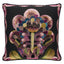 Schumacher Night 18" x 18" Le Coeur De La Fleur Pillow