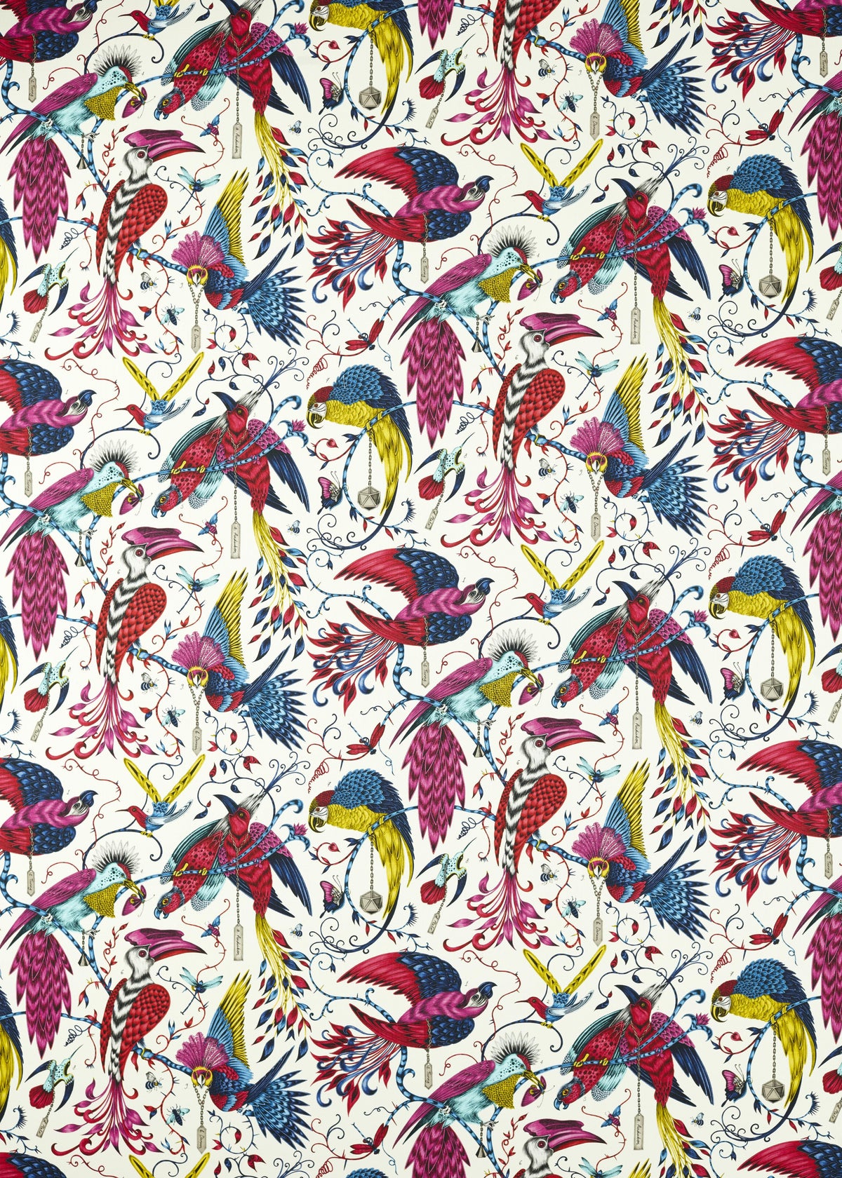 Clarke & Clarke AUDOBON MULTI Fabric