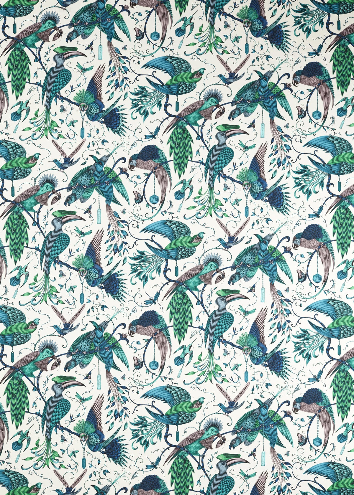 Clarke & Clarke AUDOBON JUNGLE Fabric