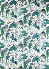Clarke & Clarke AUDOBON JUNGLE Fabric
