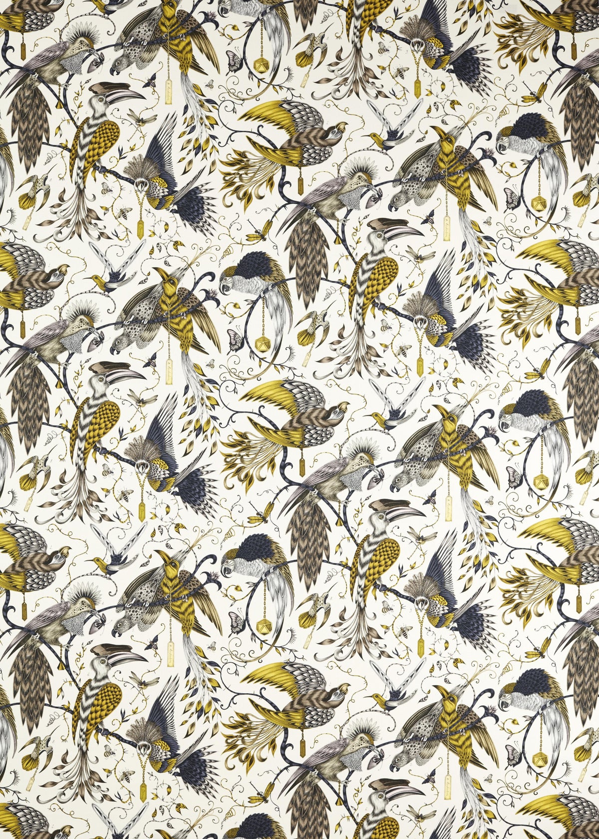 Clarke & Clarke AUDOBON GOLD Fabric