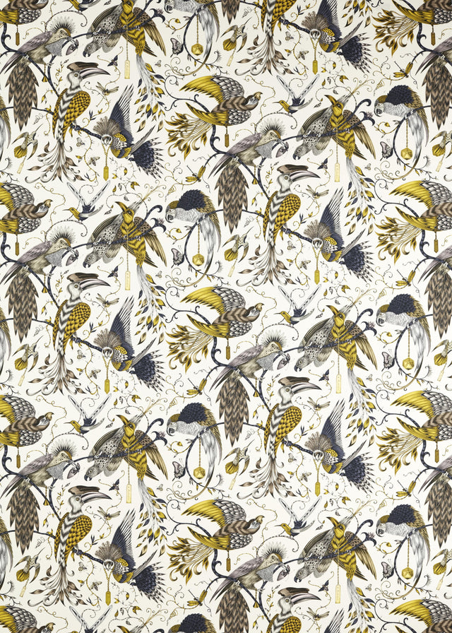 Clarke & Clarke AUDOBON GOLD Fabric