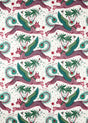 Clarke & Clarke LYNX GREEN Fabric