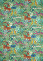 Clarke & Clarke PARADISE LOST GREEN Fabric