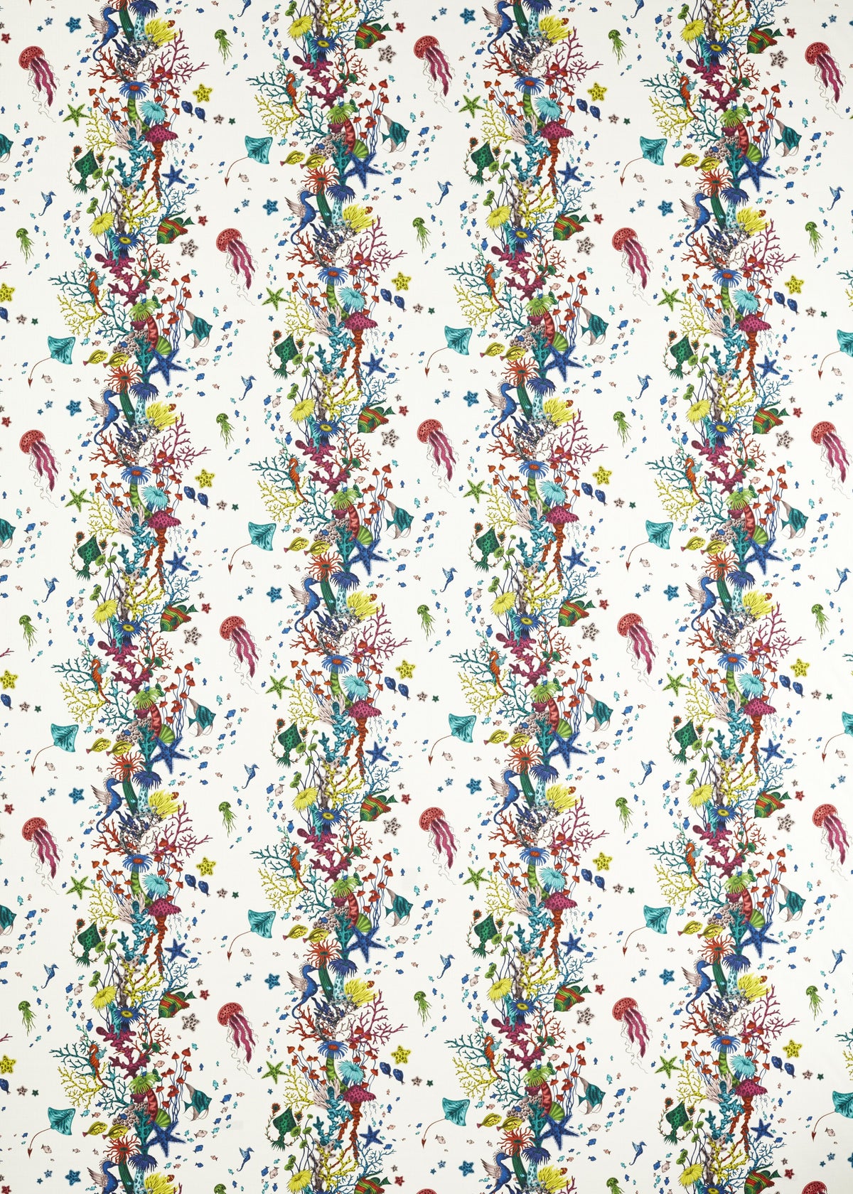Clarke & Clarke SEAFOREST OUTDOOR MULTI Fabric