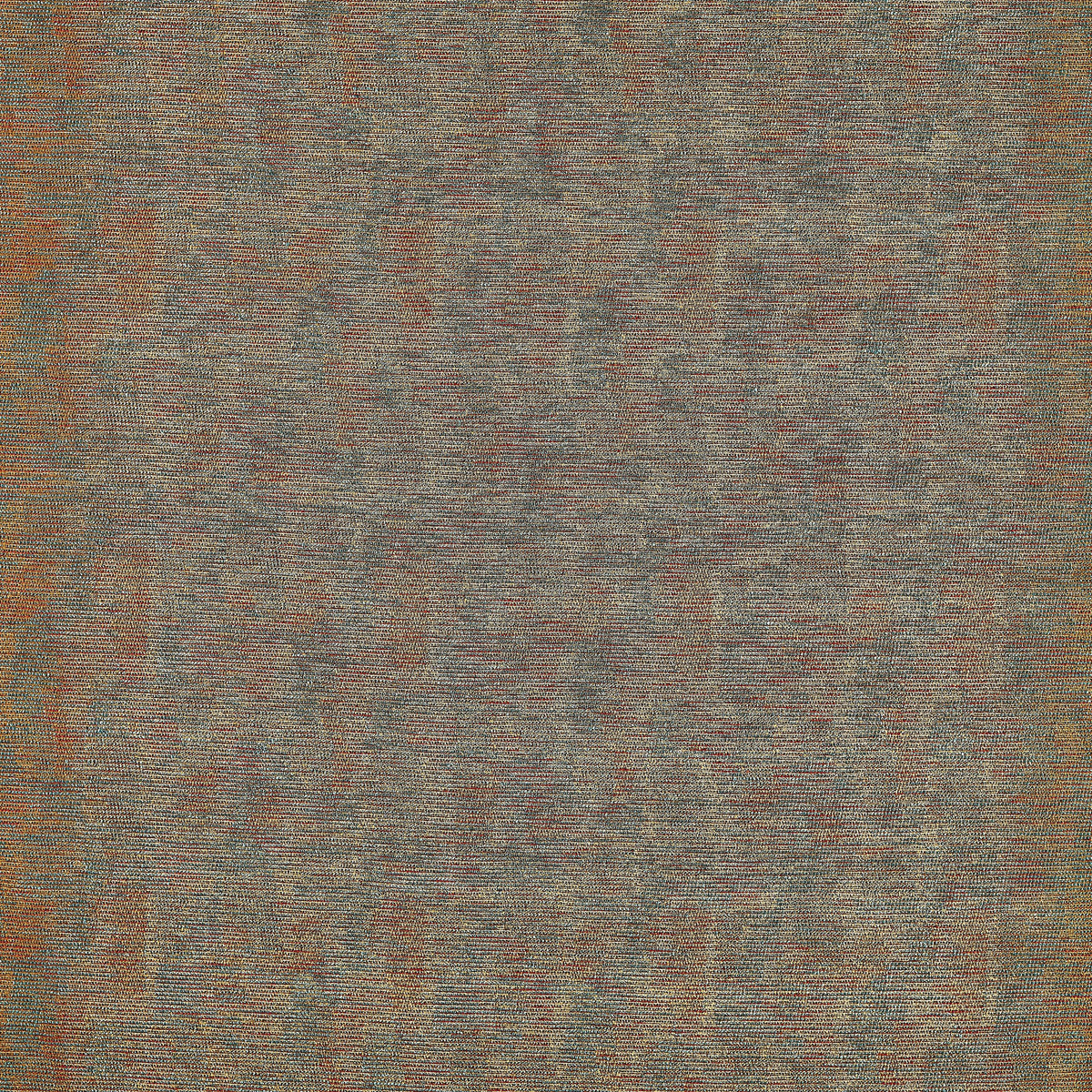 Clarke & Clarke ZOCALO CINNAMON/TEAL Upholstery Fabric