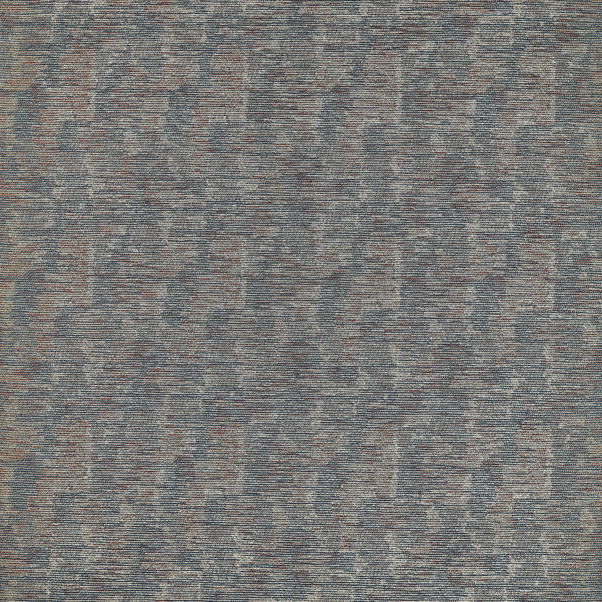 Clarke & Clarke ZOCALO DENIM/RUST Upholstery Fabric