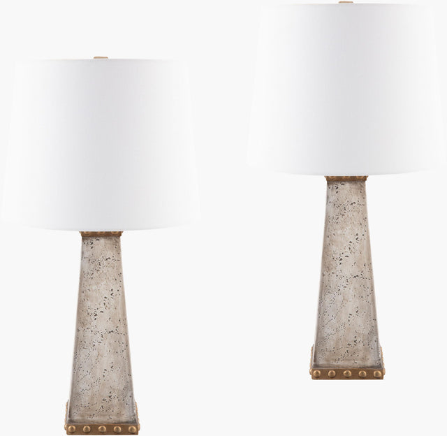 Livabliss Arkos ARKS-001 24"H x 13"W x 13"D Table Lighting