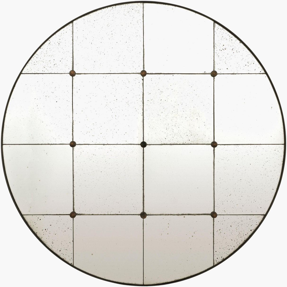 Surya Belleza BELL-003 40"H x 40"W x 2"D Mirror