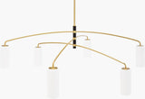 Surya Cosyra CSYR-002 63"L x 65"W x 23"H Ceiling Lighting