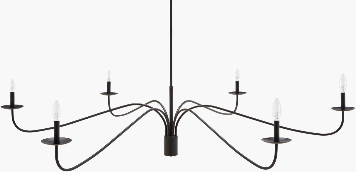 Surya Dovra DVRA-001 72"L x 72"W x 62"H Ceiling Lighting