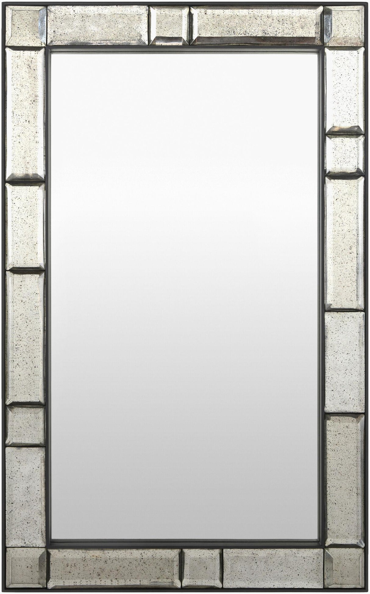Surya Glass House HOUS-001 48"H x 36"W x 2"D Mirror