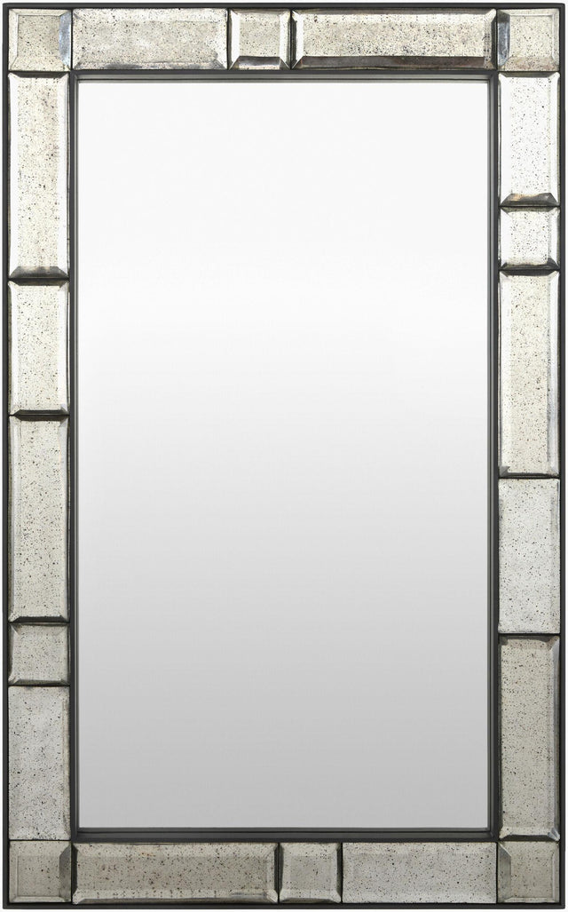 Surya Glass House HOUS-001 48"H x 36"W x 2"D Mirror