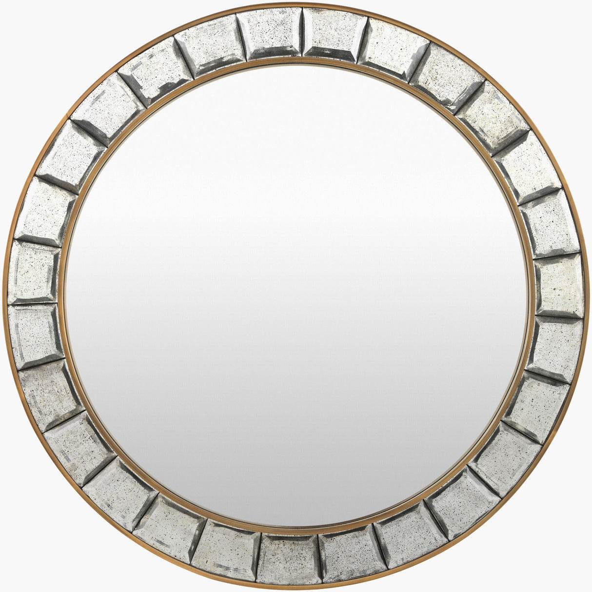 Surya Kailash KAIL-001 37"H x 37"W x 2"D Mirror