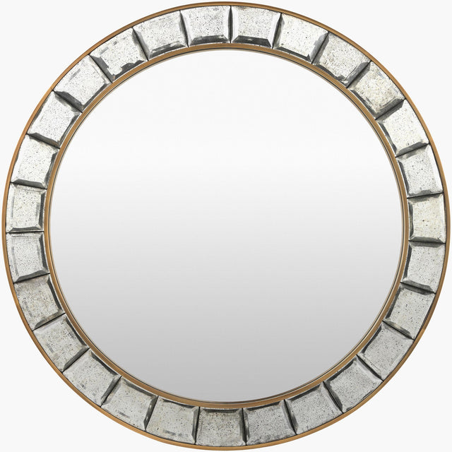 Surya Kailash KAIL-001 37"H x 37"W x 2"D Mirror
