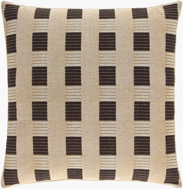 Surya Kubo KBO-001 18"L x 18"W Pillow