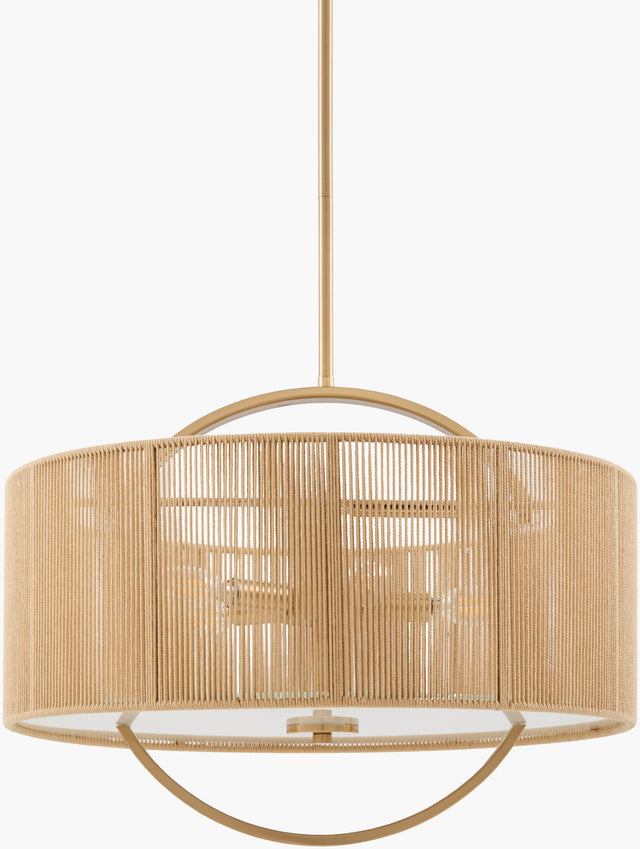 Surya Liradis LRDS-006 20"L x 20"W x 16"H Ceiling Lighting