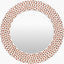 Livabliss Nessa NESA-002 36"H x 36"W x 1"D Mirror
