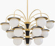 Surya Orvion OVNO-004 57"L x 39"W x 22"H Ceiling Lighting