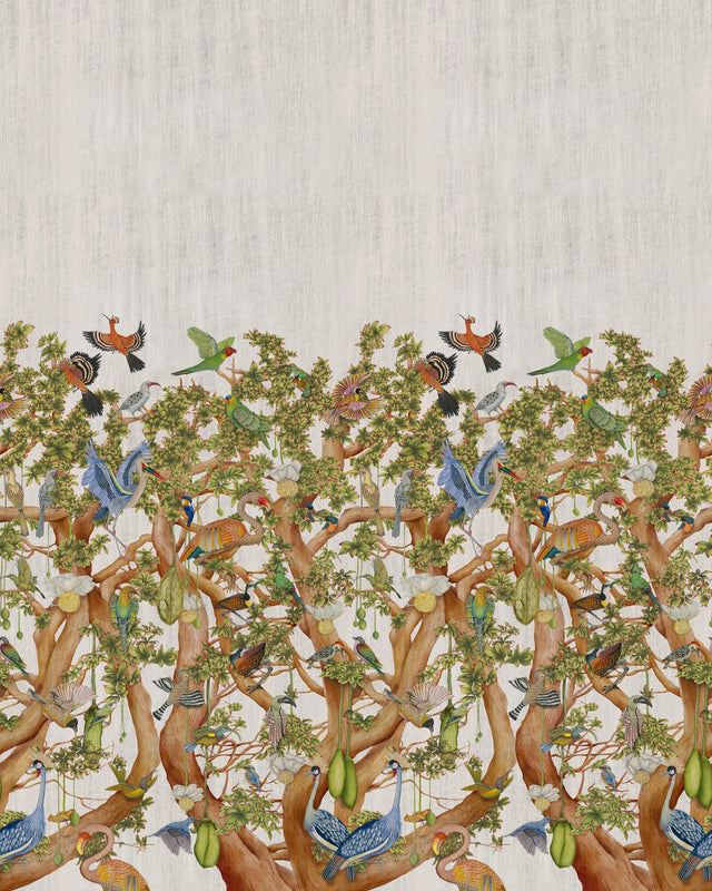 Cole & Son TREE OF LIFE PLATINUM Wallpaper