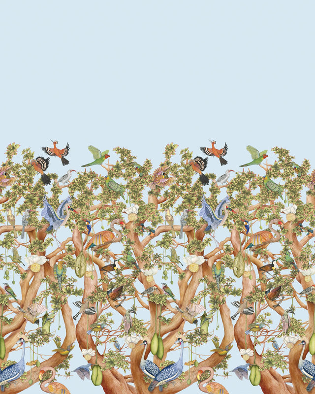 Cole & Son TREE OF LIFE SKY BLUE Wallpaper