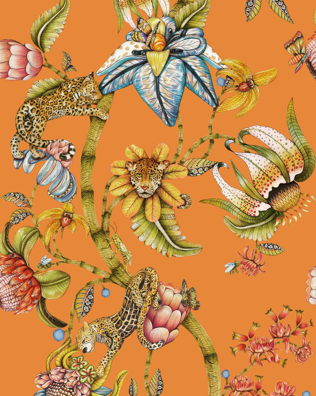 Cole & Son PROTEA PANTHERA CLEMENTINE Wallpaper