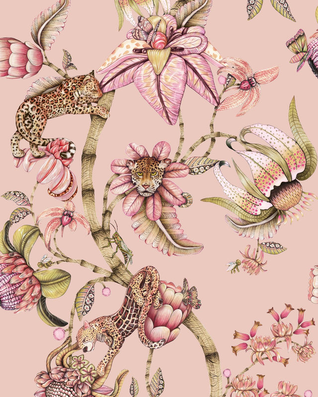 Cole & Son PROTEA PANTHERA RS QUARTZ Wallpaper