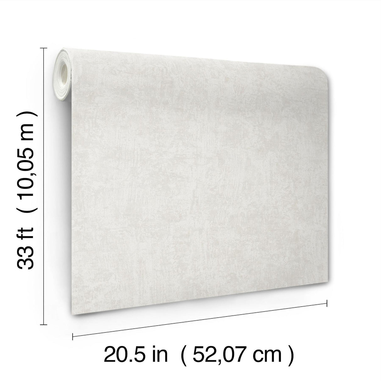 York Abram Grey Distressed Wallpaper