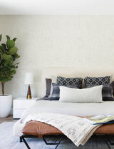 York Abram Dove Distressed Wallpaper