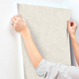 York Abram Taupe Distressed Wallpaper