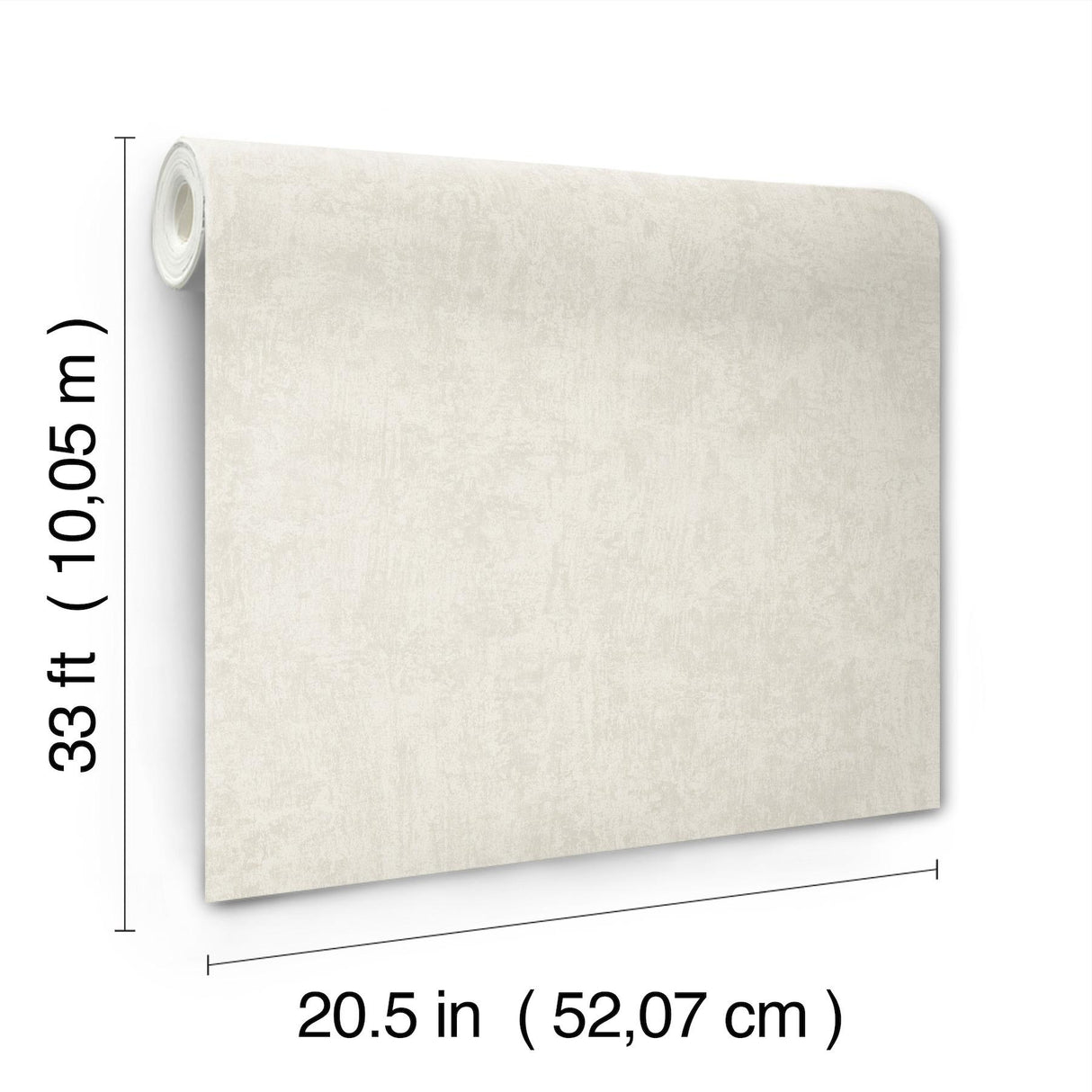 York Abram Taupe Distressed Wallpaper